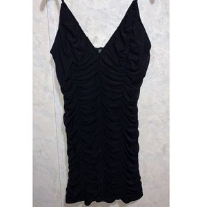 Black Ruffled Dress